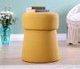 Atelier Del Sofa Puff Amarillo Mostaza
